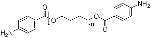 聚-1,4-丁二醇双(4-氨基苯甲酸酯)结构式_54667-43-5结构式
