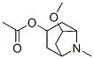 6-甲氧基-8-甲基-8-氮杂双环[3.2.1]辛-3-基乙酸酯结构式_54725-50-7结构式