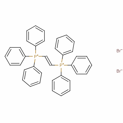 1,2-亚乙烯基双(三苯基溴化膦)结构式_54770-27-3结构式