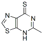 Thiazolo[5,4-d]pyrimidine-7(4h)-thione,5-methyl- Structure,54774-93-5Structure