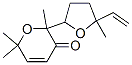 2-(5-甲基-5-乙烯四氢呋喃-2-基)-2,6,6-三甲基-2H-吡喃-3(6h)-酮结构式_54783-60-7结构式