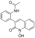 N-[2-(1,2-二氢-1-羟基-2-氧代喹啉-3-基)苯基]乙酰胺结构式_54833-78-2结构式