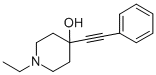 1-乙基-4-(2-苯基乙炔)哌啶-4-醇结构式_54848-20-3结构式