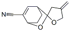 4,5-二氢-4-亚甲基螺[呋喃-2(3h),3-[2]噁双环[2.2.2][5]辛烯]-6-甲腈结构式_54852-61-8结构式