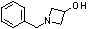 1-苄基-3-羟基氮杂环丁烷结构式_54881-13-9结构式