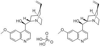 奎宁硫酸盐结构式_549-56-4结构式
