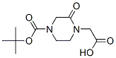 1-Piperazineacetic acid, 4-[(1,1-dimethylethoxy)carbonyl]-2-oxo- Structure,549506-47-0Structure