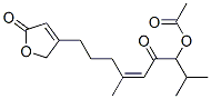4-[(Z)-7-乙酰氧基-4,8-二甲基-6-氧代-4-壬二烯基]呋喃-2(5h)-酮结构式_54963-34-7结构式