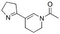 1-乙酰基-5-(3,4-二氢-2H-吡咯-5-基)-1,2,3,4-四氢吡啶结构式_54966-57-3结构式