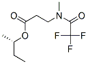 3-[甲基 (三氟乙酰基)氨基]丙酸 (s)-1-甲基丙酯结构式_54986-71-9结构式