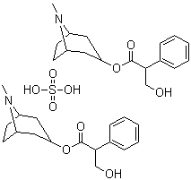 硫酸阿托品结构式_55-48-1结构式