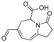 7-甲酰基-2,3,5,6-四氢-3-氧代-1H-吡咯并[1,2-a]氮杂卓-5-羧酸结构式_55012-81-2结构式