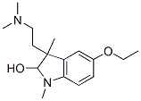 3-[2-(二甲基氨基)乙基]-5-乙氧基-2,3-二氢-1,3-二甲基-1H-吲哚-2-醇结构式_55028-69-8结构式