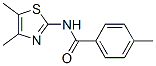 (9ci)-n-(4,5-二甲基-2-噻唑)-4-甲基-甲酰胺结构式_550352-29-9结构式