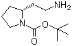 2-氨基甲基吡咯烷-1-氨基甲酸-(R)-叔丁酯结构式_550378-07-9结构式