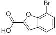 7-溴苯并呋喃-2-羧酸结构式_550998-59-9结构式