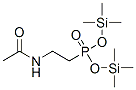[2-(乙酰基氨基)乙基]磷酸 双(三甲基甲硅烷基)酯结构式_55108-88-8结构式