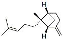 (1R,5r,6r)-6-甲基-2-亚甲基-6-(4-甲基-3-戊烯基)双环[3.1.1]庚烷结构式_55123-21-2结构式