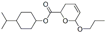 3,6-二氢-6-丙氧基-2H-吡喃-2-羧酸 4-(1-甲基乙基)环己酯结构式_55124-82-8结构式