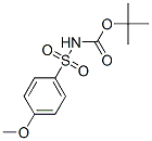 (4-甲氧基苯基)磺酰基氨基甲酸1,1-二甲基乙酯结构式_55125-01-4结构式
