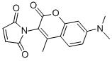 N-(二甲胺基-4-甲基香豆素基)顺丁烯二酰亚胺〔DACM〕结构式_55145-14-7结构式