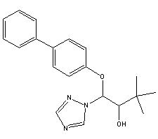 联苯三唑醇结构式_55179-31-2结构式