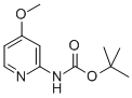 (4-Methoxypyridin-2-yl)carbamic acid tert-butyl ester Structure,551950-46-0Structure
