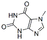 7-甲基黄嘌呤结构式_552-62-5结构式