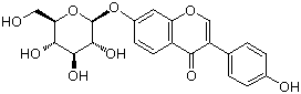 豆苷结构式_552-66-9结构式