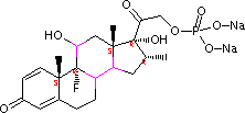 地塞米松磷酸钠结构式_55203-24-2结构式