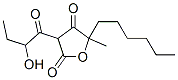 5-己基-3-(2-羟基-1-氧代丁基)-5-甲基-2,4(3h,5h)-呋喃二酮结构式_55255-65-7结构式