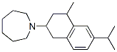 六氢-1-[1,2,3,4-四氢-4-甲基-6-(1-甲基乙基)萘-2-基]-1H-氮杂卓结构式_55256-26-3结构式