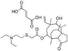 延胡索酸泰妙菌素结构式_55297-96-6结构式
