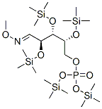 2-O,3-o,4-o-三(三甲基甲硅烷基)-5-o-[双(三甲基甲硅烷基氧基)膦]-d-核糖 o-甲基肟结构式_55319-74-9结构式
