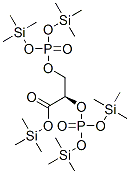 (2R)-2,3-双[双(三甲基甲硅烷基氧基)膦氧基]丙酸 三甲基甲硅烷基酯结构式_55334-89-9结构式