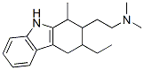 3-Ethyl-2,3,4,9-tetrahydro-n,n,1-trimethyl-1h-carbazole-2-ethanamine Structure,55373-99-4Structure