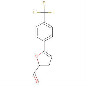 2-Furancarboxaldehyde, 5-[4-(trifluoromethyl)phenyl]- Structure,55377-77-0Structure