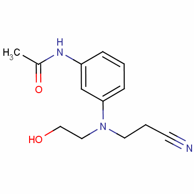 N-[3-[(2-cyanoethyl)(2-hydroxyethyl)amino]phenyl ]acetamide Structure,55379-84-5Structure
