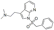 1H-Pyrrolo[2,3-b]pyridine-3-ethanamine, N,N-dimethyl-1-[(phenylmethyl)sulfonyl]- Structure,554452-55-0Structure