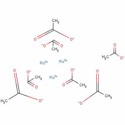 醋酸钌结构式_55466-76-7结构式