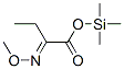 2-(甲氧基亚氨基)丁酸 三甲基甲硅烷基酯结构式_55493-93-1结构式