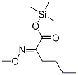 2-(甲氧基亚氨基)己酸 三甲基甲硅烷基酯结构式_55494-01-4结构式