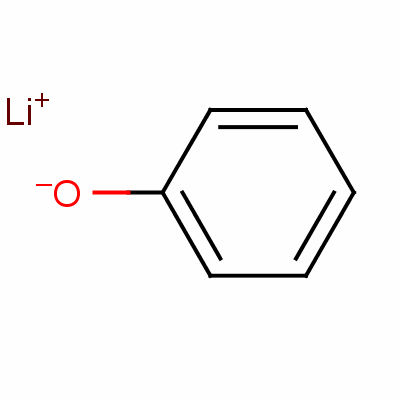 苯氧基锂结构式_555-24-8结构式