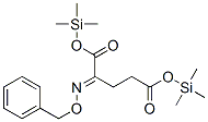 2-[(苯基甲氧基)亚氨基]戊二酸 双(三甲基甲硅烷基)酯结构式_55520-98-4结构式