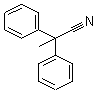 2,2-二苯基丙腈结构式_5558-67-8结构式