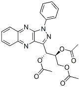 (1R,2s)-1-(1-苯基-1H-吡唑并[3,4-b]喹噁啉-3-基)-1,2,3-丙烷三醇三乙酸酯结构式_55591-21-4结构式