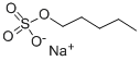 Sodium 1-pentyl sulfate Structure,556-76-3Structure
