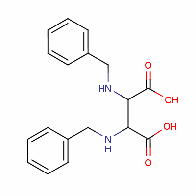 内-2,3-双(苄氨基)丁二酸结构式_55645-40-4结构式