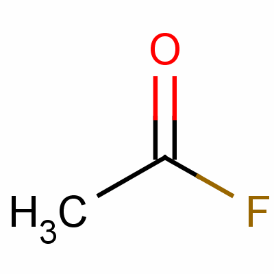 乙酰氟结构式_557-99-3结构式