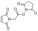 马来酰亚胺基乙酸琥珀酰亚胺酯结构式_55750-61-3结构式